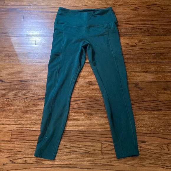 90 Degree green leggings - Picture 1 of 5